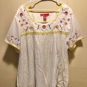 Bohemian style blouse